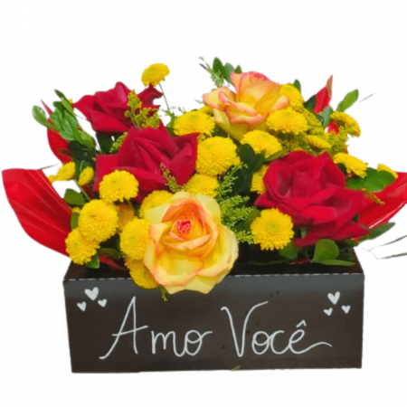 Box  Rosas Ambiance e Vermelhas