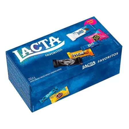 Caixa de Bombons Lacta 250g