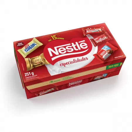 Caixa de Bombons Nestlé 251g